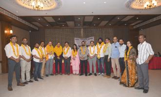 Rajesh Agrawal, President of the Hotel Association, Gaurav, Senior Vice President.